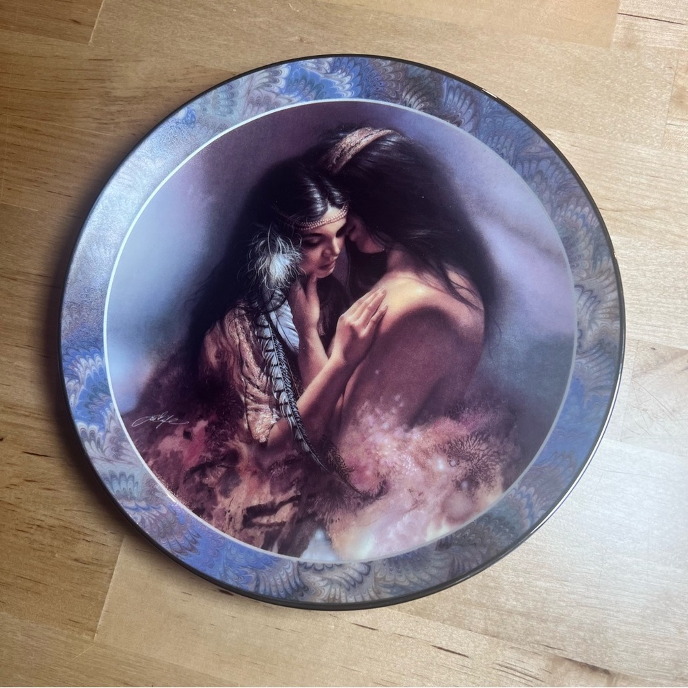 Vintage The Bradford Exchange 1995 by Lee Bogle "The Embrace"